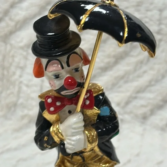 Hobo Joe with Umbrella by Ron Lee Sculpture, Signed Limited Edition 159/500